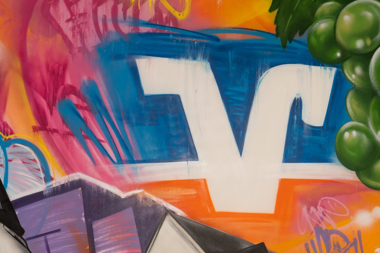 Zeichnung mit VR-Logo in der Mitte 