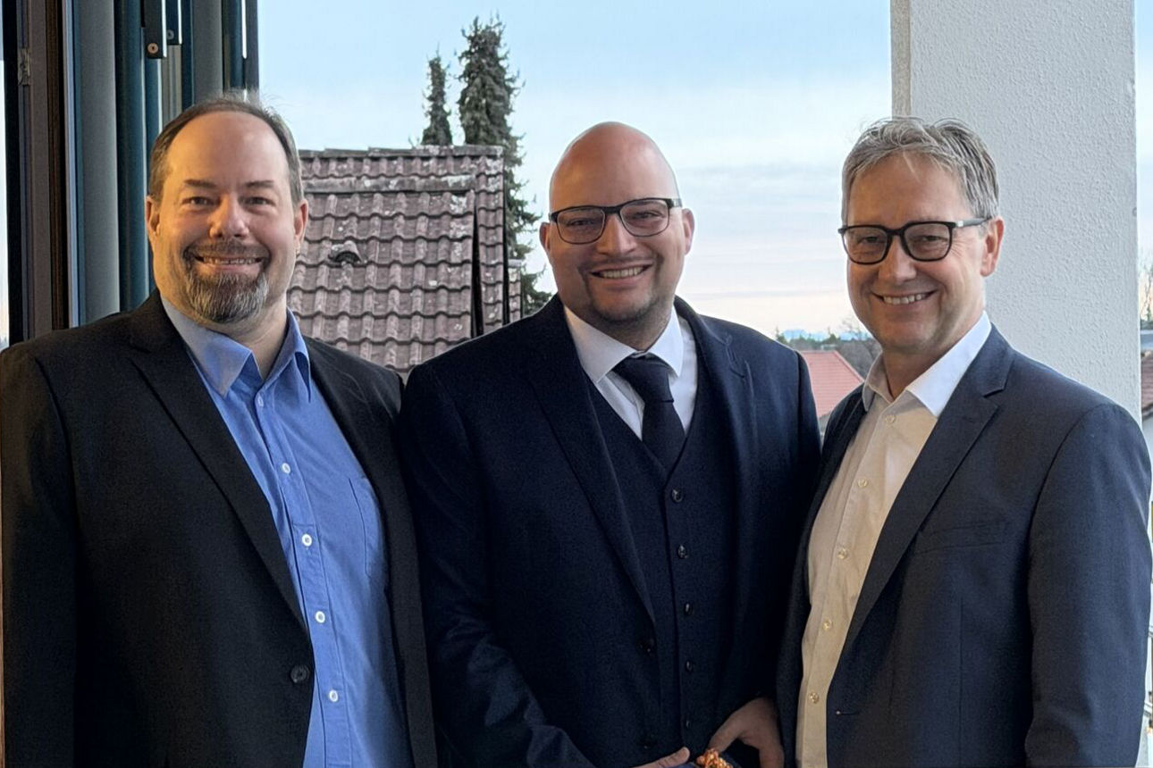 Foto der Handlungsbevollmächtigten, v.l.n.r. Frank Hoffmann, Kevin Richter, Robert Marcks