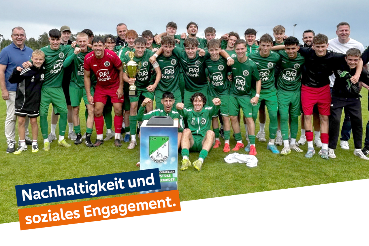 Das Siegerteam in Burgoberbach: SpVgg Ansbach U19