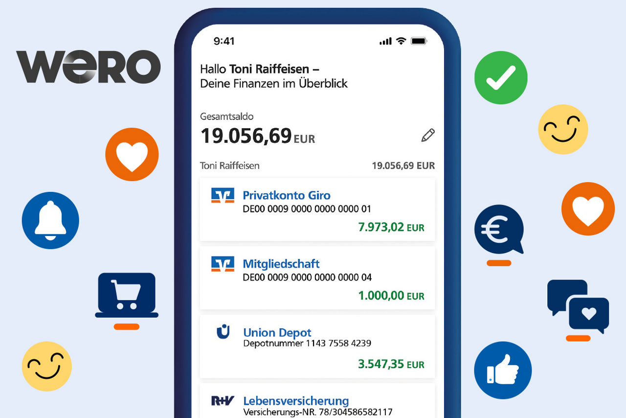 KeyVisual VR Banking App
