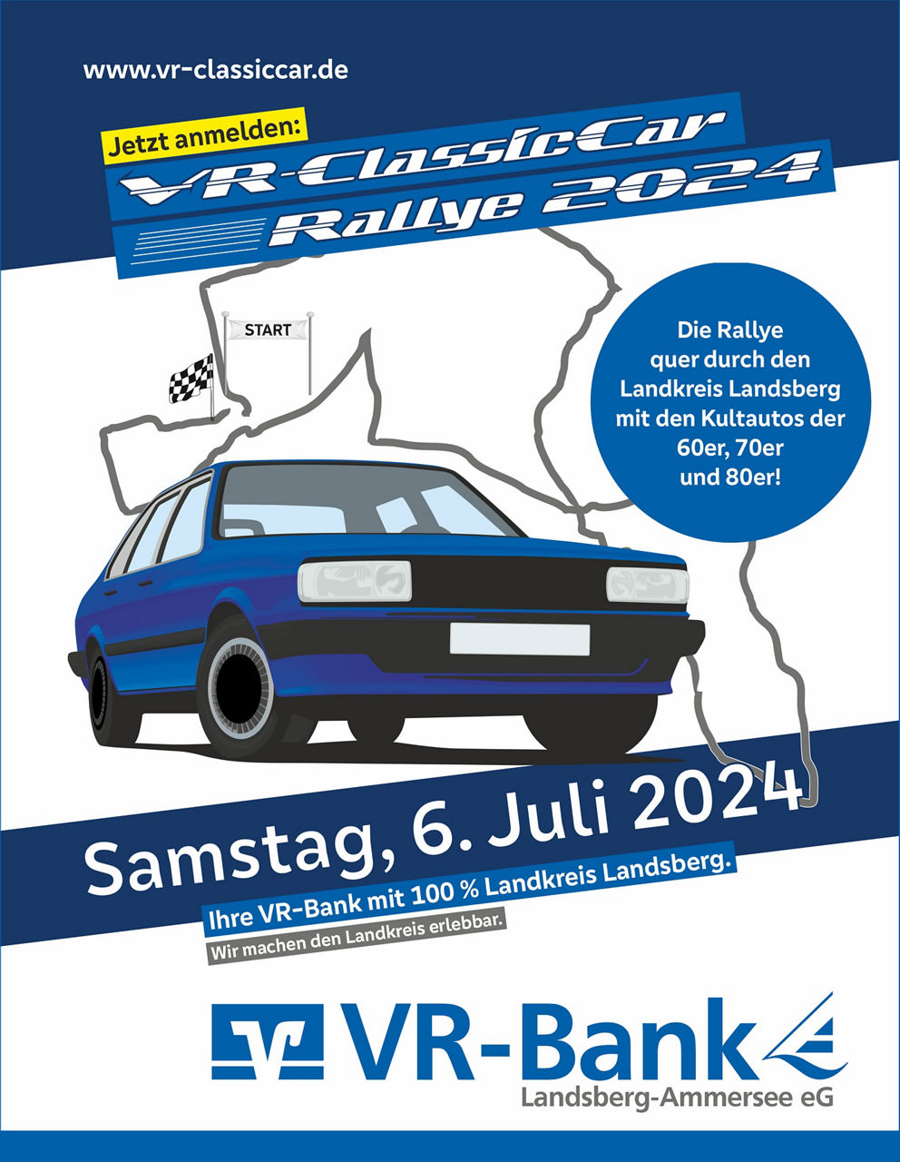 Es geht wieder los – jetzt anmelden zur 7. VR-ClassicCar Rallye 2024