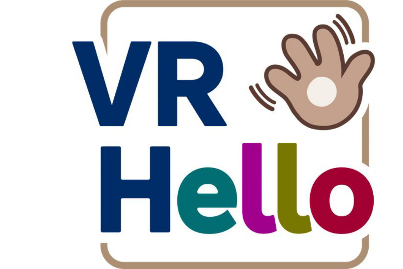Das Bild zeigt das Logo von unserem VR-Hello Club