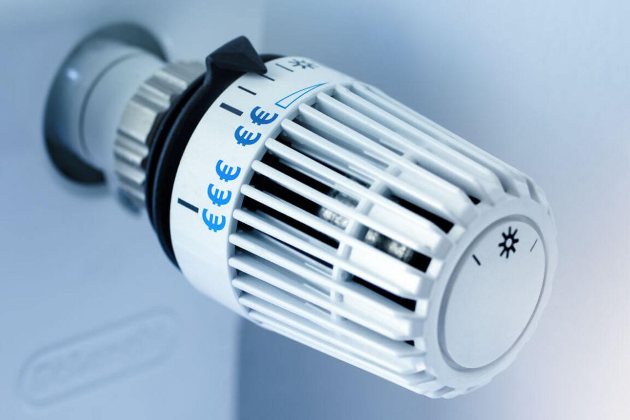 Thermostat einer Heizung