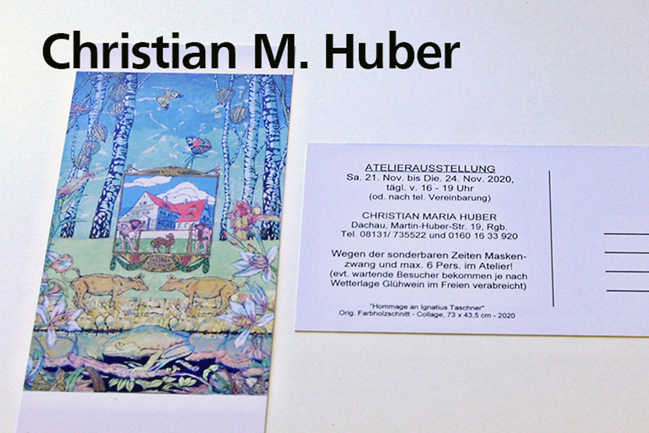 Gemälde des Künstlers Christian M. Huber