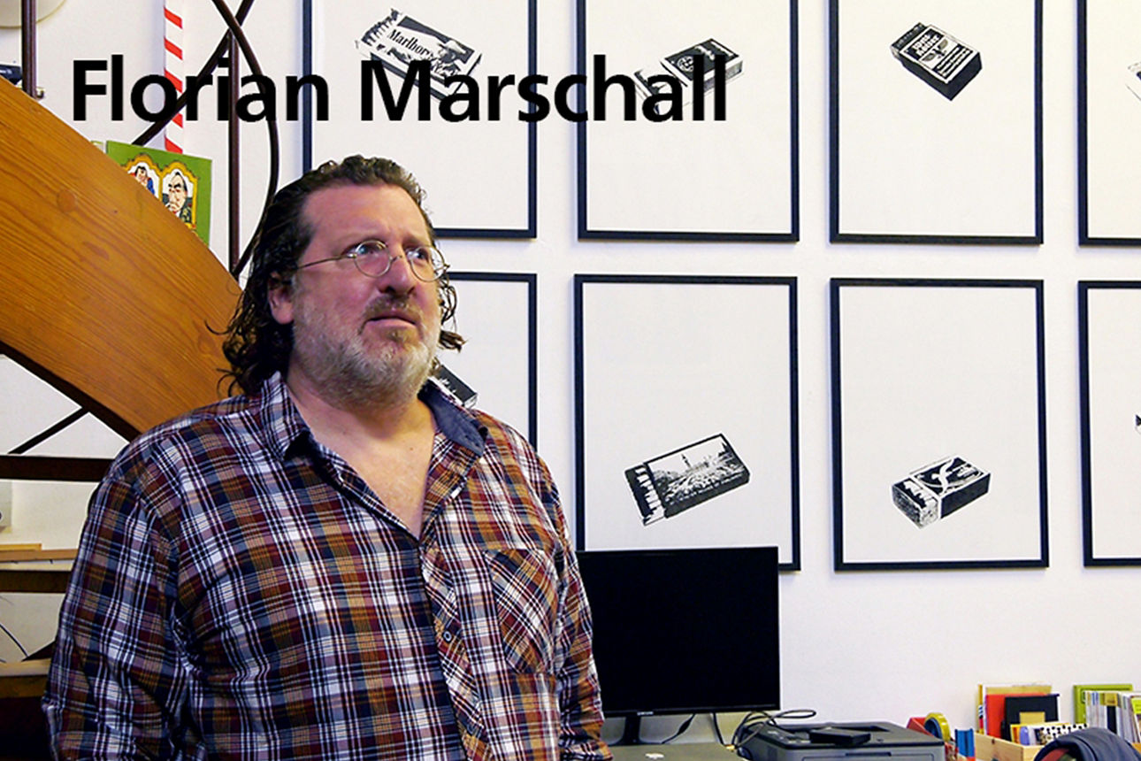 Portrait des Künstlers Florian Marschall