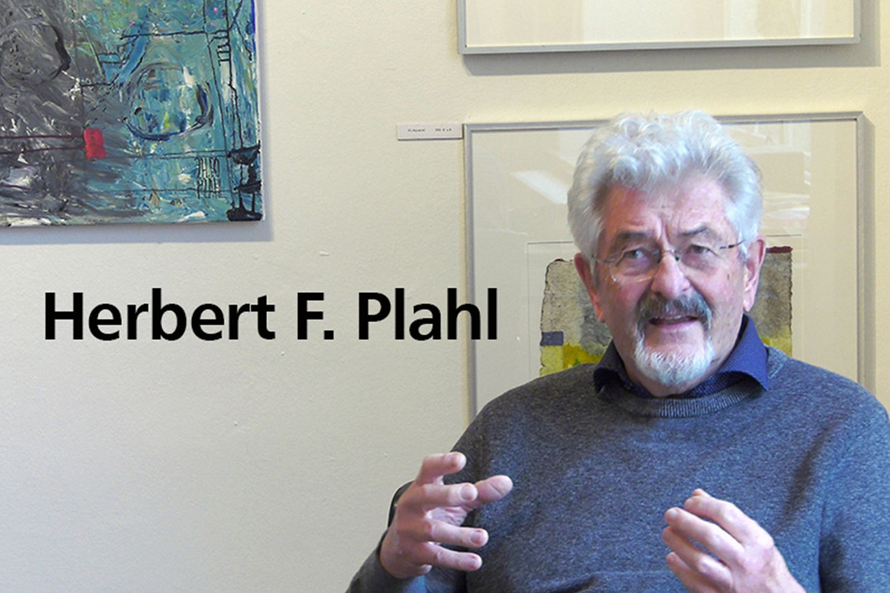 Portrait des Künstlers Herbert F. Plahl
