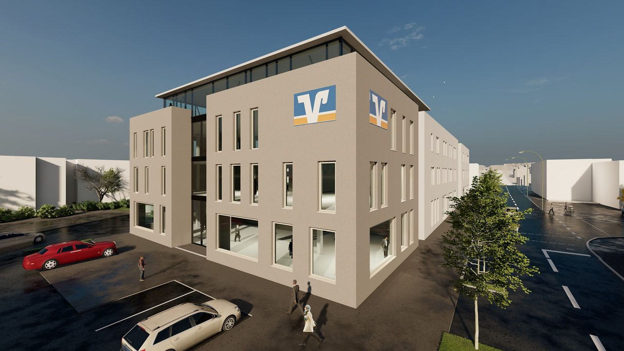 Modell VR-Quartier