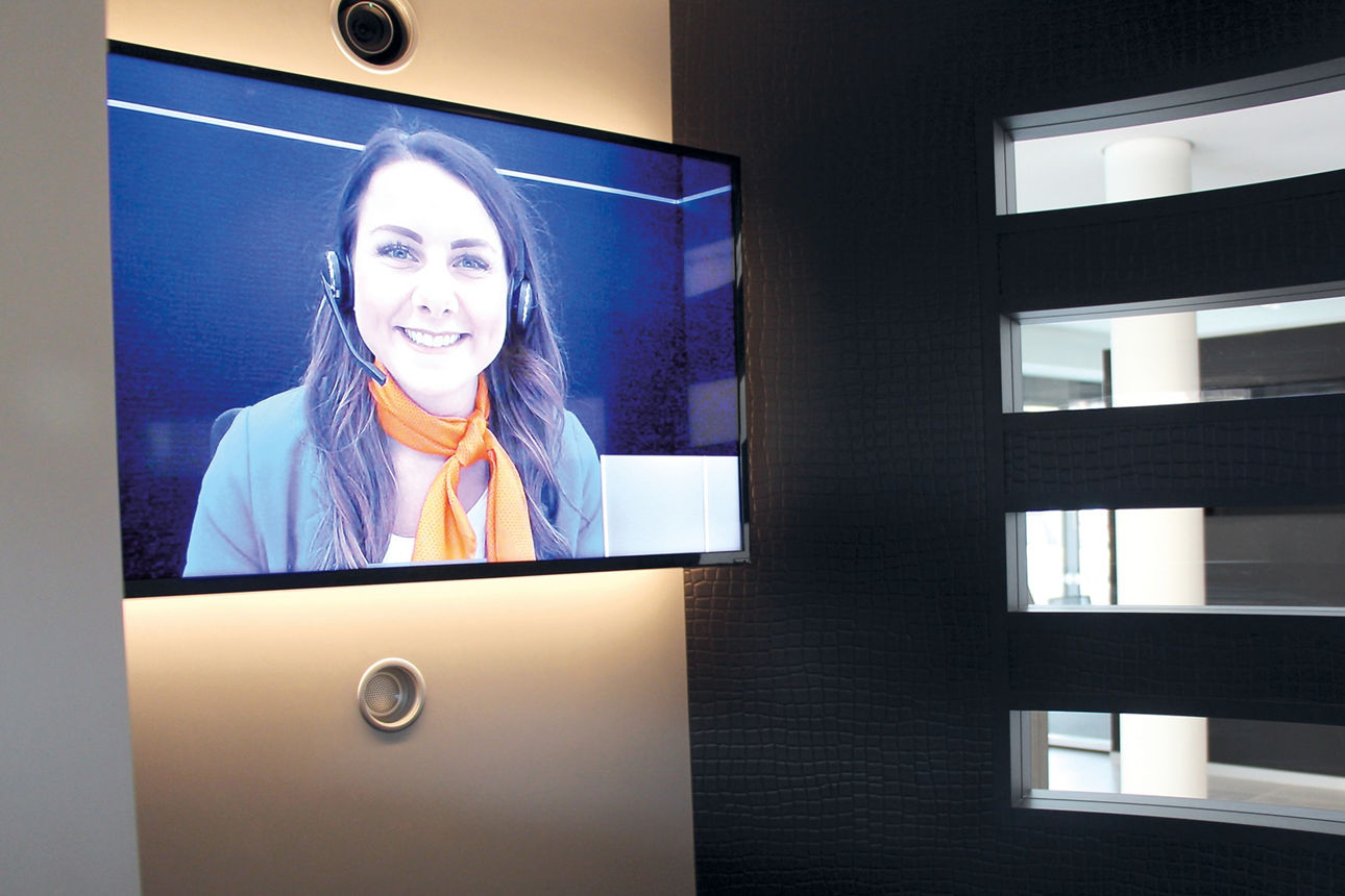 Bild der VR-Sisy von innen