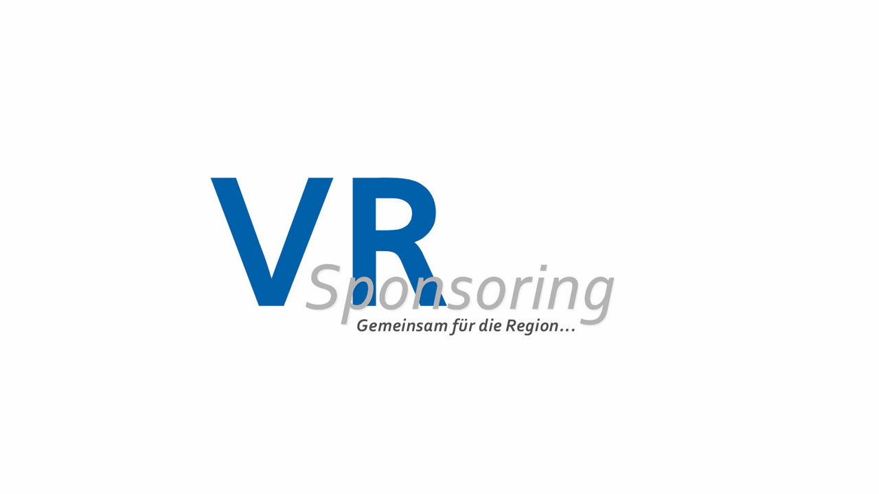 VR-Sponoring-Logo in blau, grau