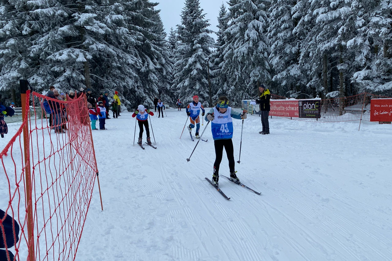Teilnehmende Kinder bei der VR Talentiade in Schönwald