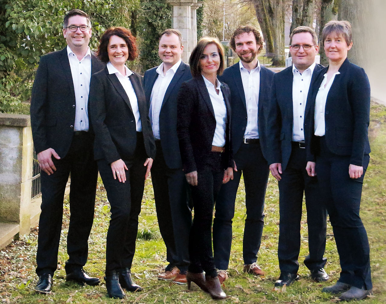 Gruppenbild der Ansprechpartner