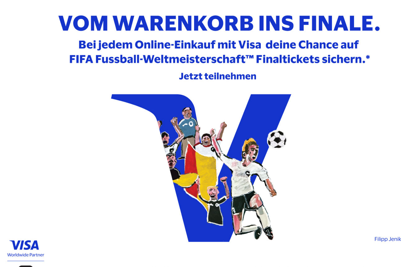 Mit VISA zur FIFA Fussball-Weltmeisterschaft 2026™