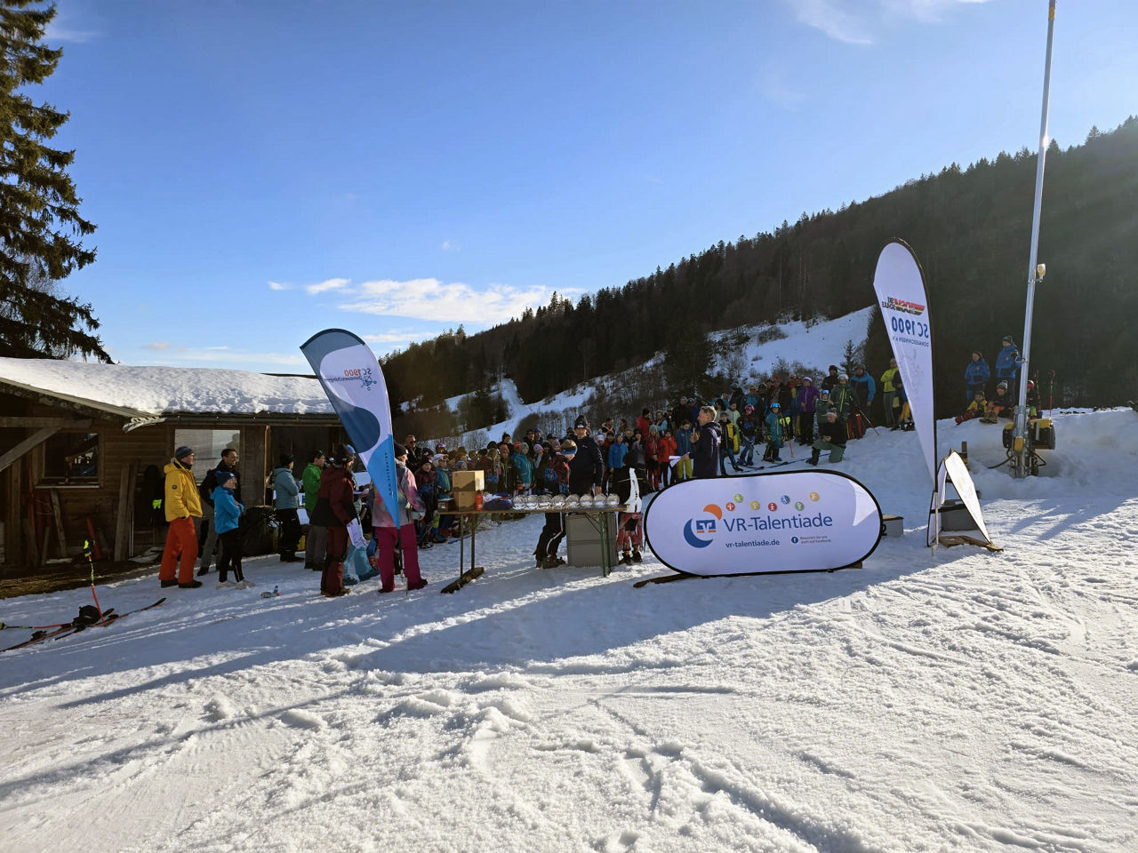 Teilnehmende Kinder bei der VR Talentiade in Donaueschingen