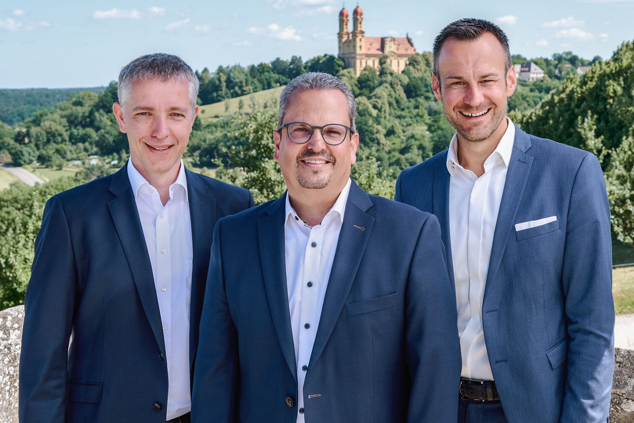 Martin Hägele, Bernd Finkbeiner und Michael Eiberger