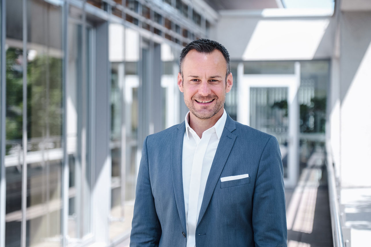 Michael Eiberger, Vorstand der VR-Bank Ellwangen eG