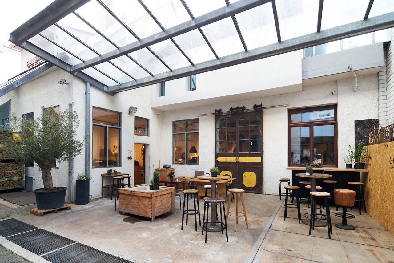 Innenansicht Röstschmiede