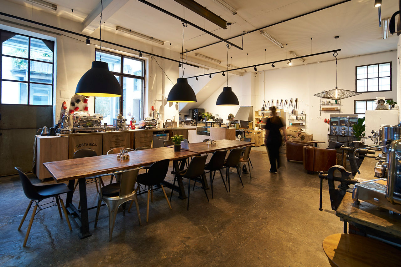 Die Röstschmiede in Neu-Ulm von innen