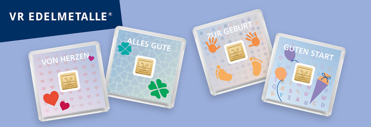 Edelmetall als Geschenk