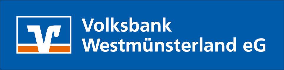 Logo Volksbank Westmünsterland 2-zeilig blaugrundig [PDF 1,3 MB]