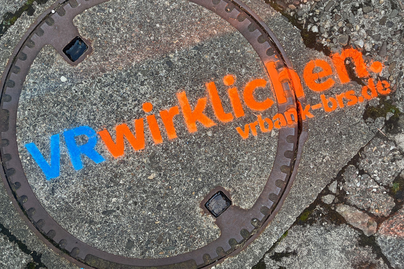 Schriftzug VRwirklichen