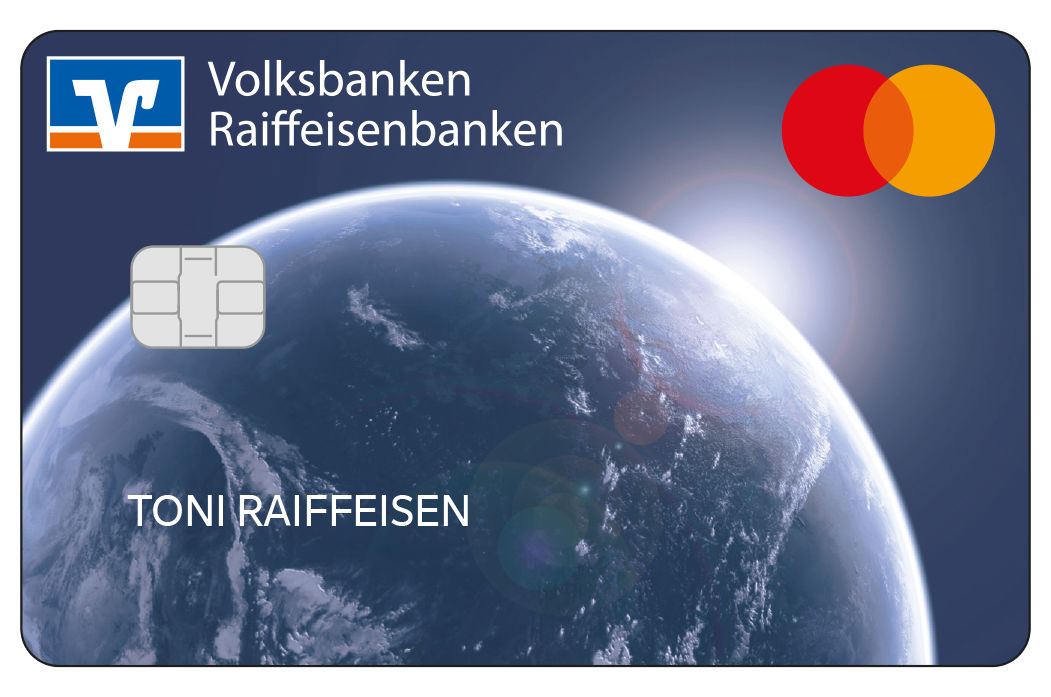 Kreditkartenabbildung Heimatplanet als Mastercard
