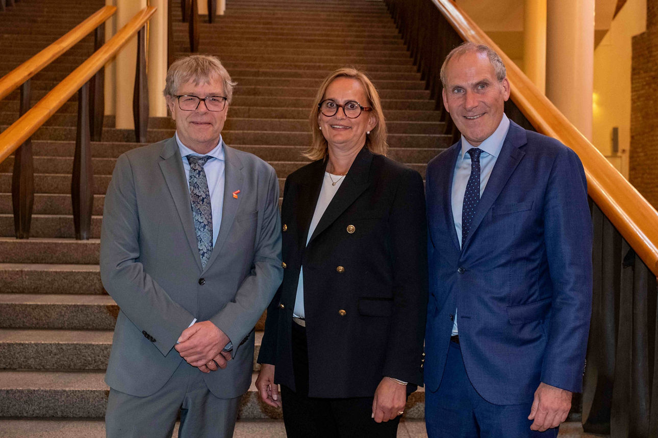 v.l.n.r.: Thomas Radermacher, Monika Lütz-Blömers, Nicolai Lucks