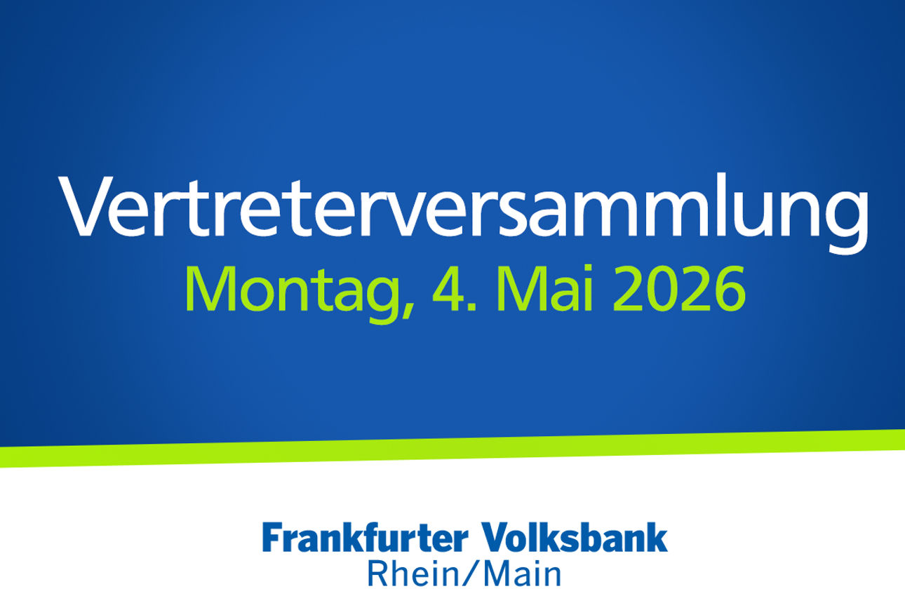 Einladung Vertreterversammlung 2026