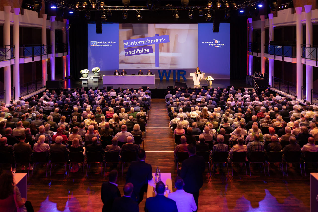 Blick in das Congressforum Frankenthal