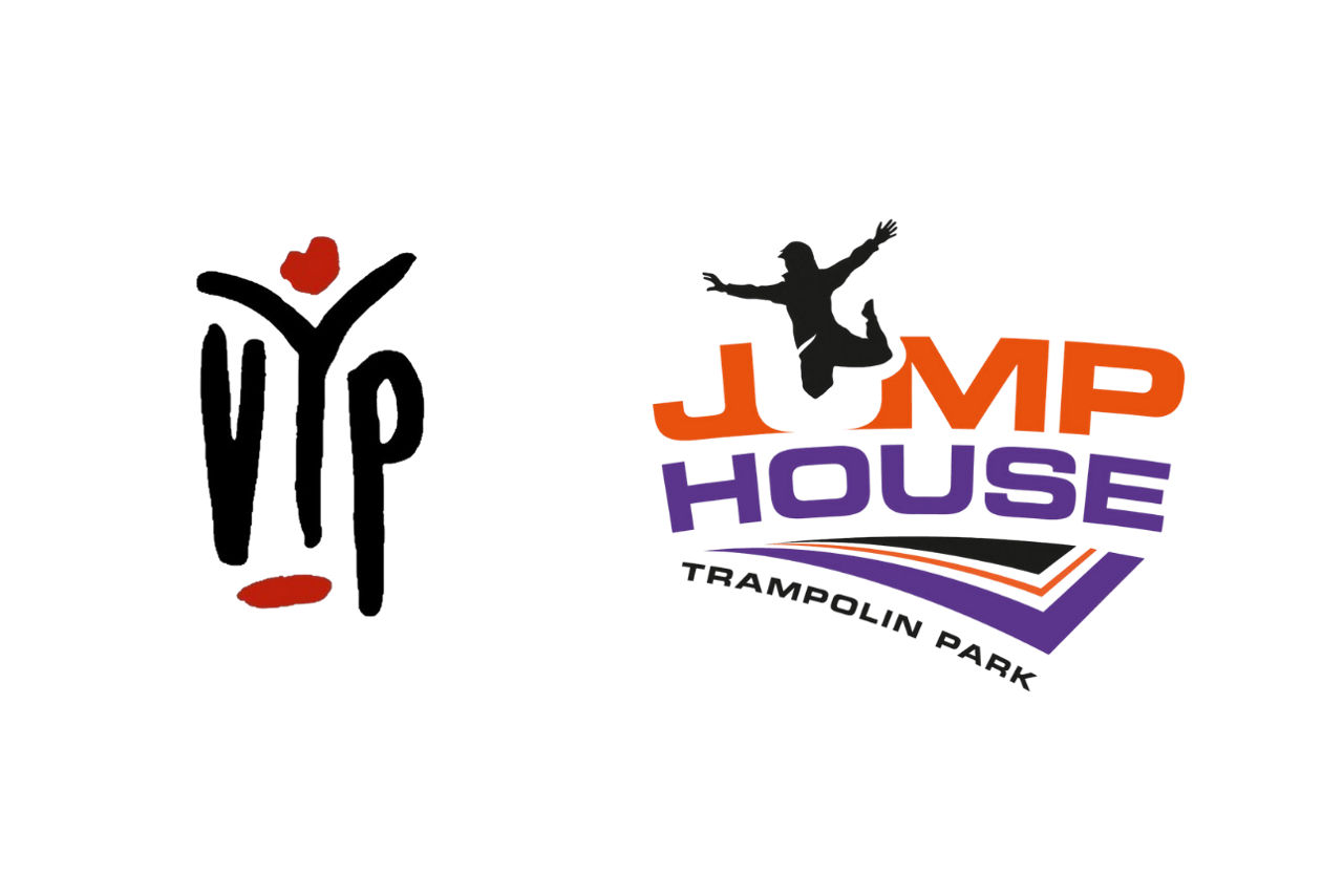 Logo VYP-Club und Logo JUMP HOUSE
