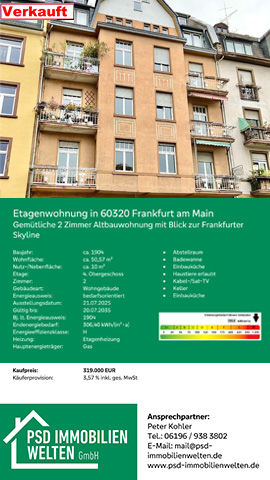 Bild von der Immobilie aus Frankfurt die bereits vermittlet wurde