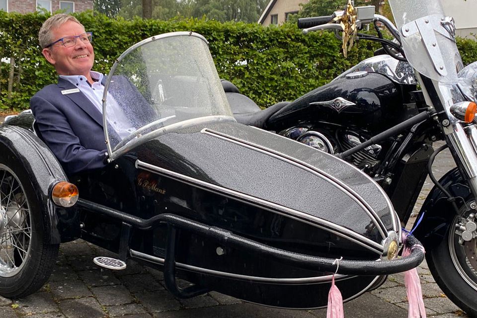 Verabschiedung von Vorstandsmitglied Torsten Blietschau.
