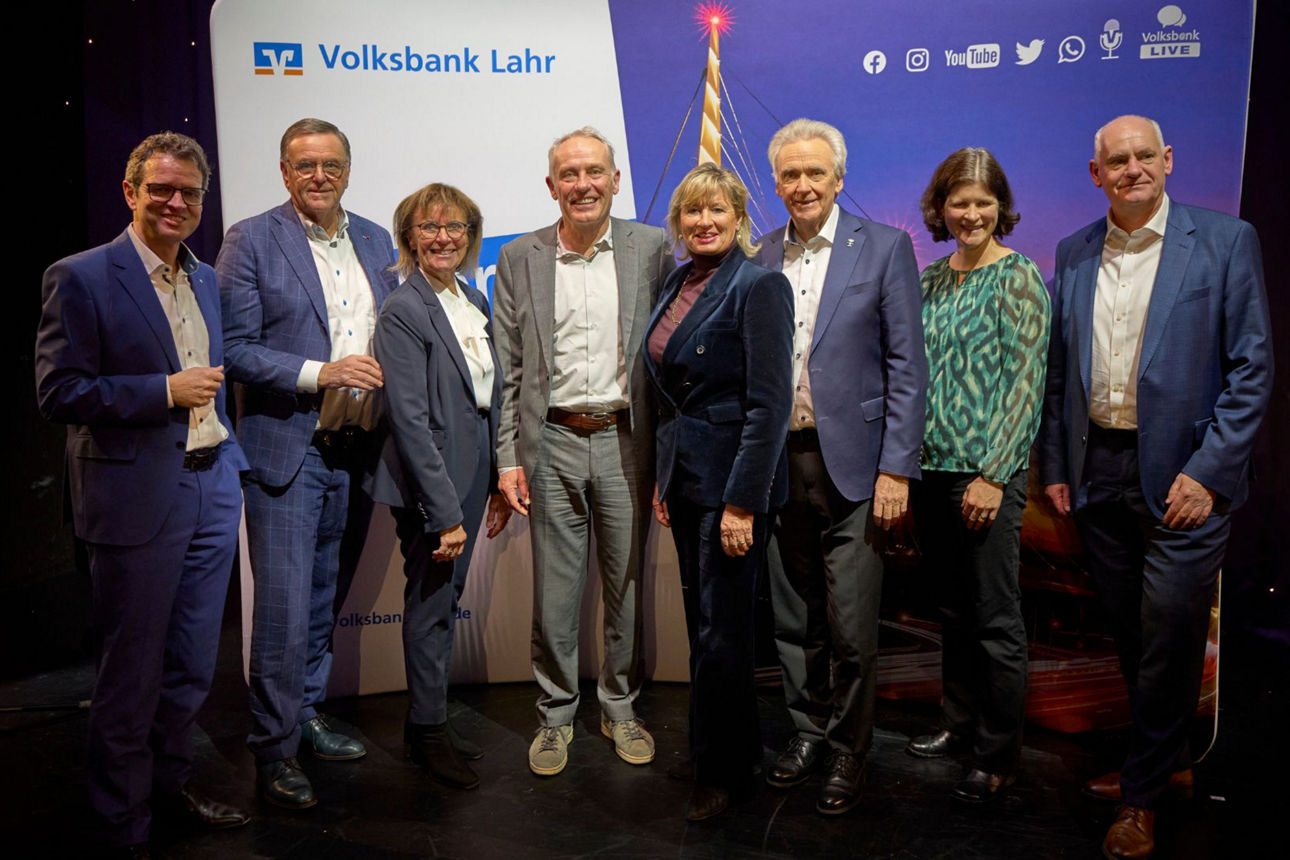 P. Rottenecker, Roland Mack, Marianne Mack, Christian Streich, Mauritia Mack, Jürgen Mack, Andrea Ziegler und R. Richter