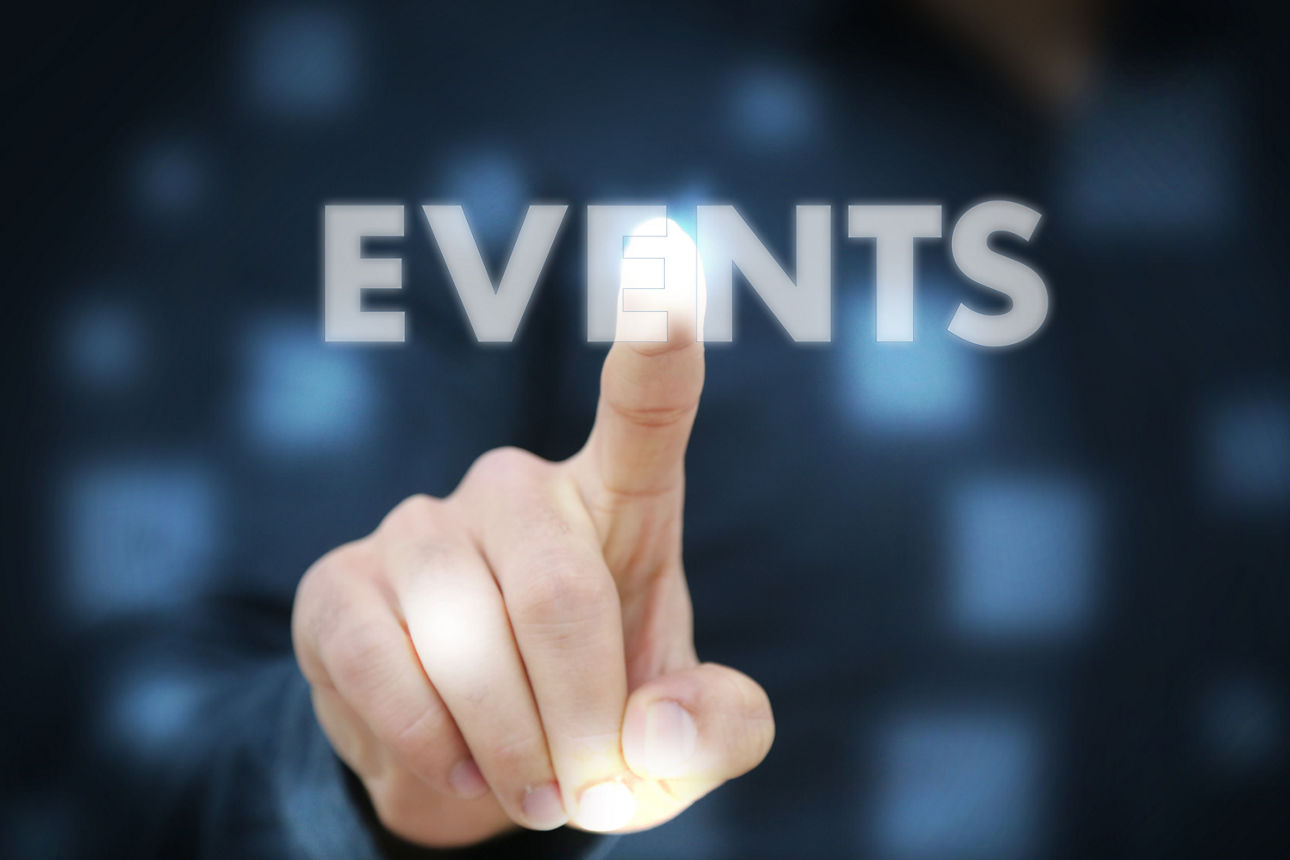 Events - Ausgestreckter Zeigefinger