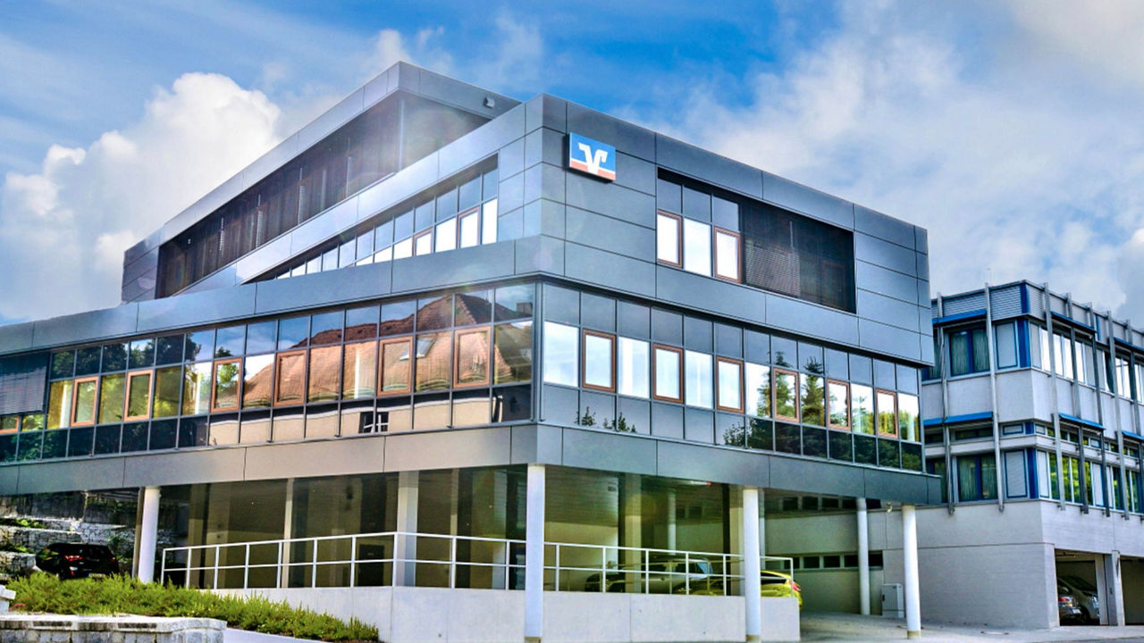 das Bürogebäude