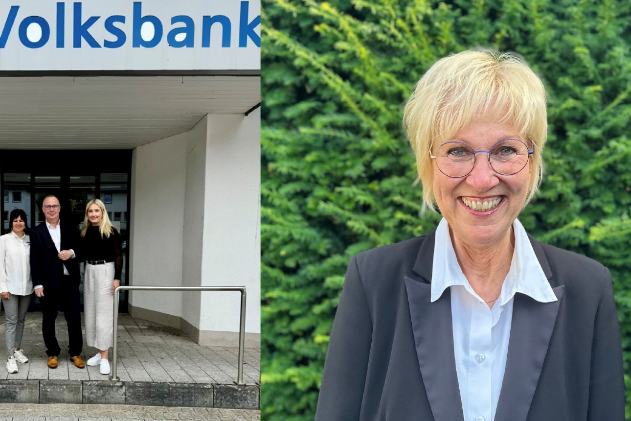 Mitarbeiter der volksbank Hellweg, die an der Verteitelung vom Enkeltrick beteiligt waren