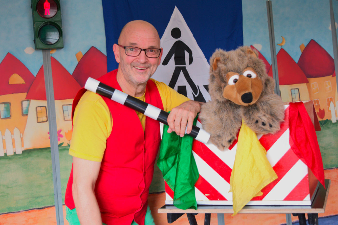 Verkehrszauberer der Kinderverkehrsbühne