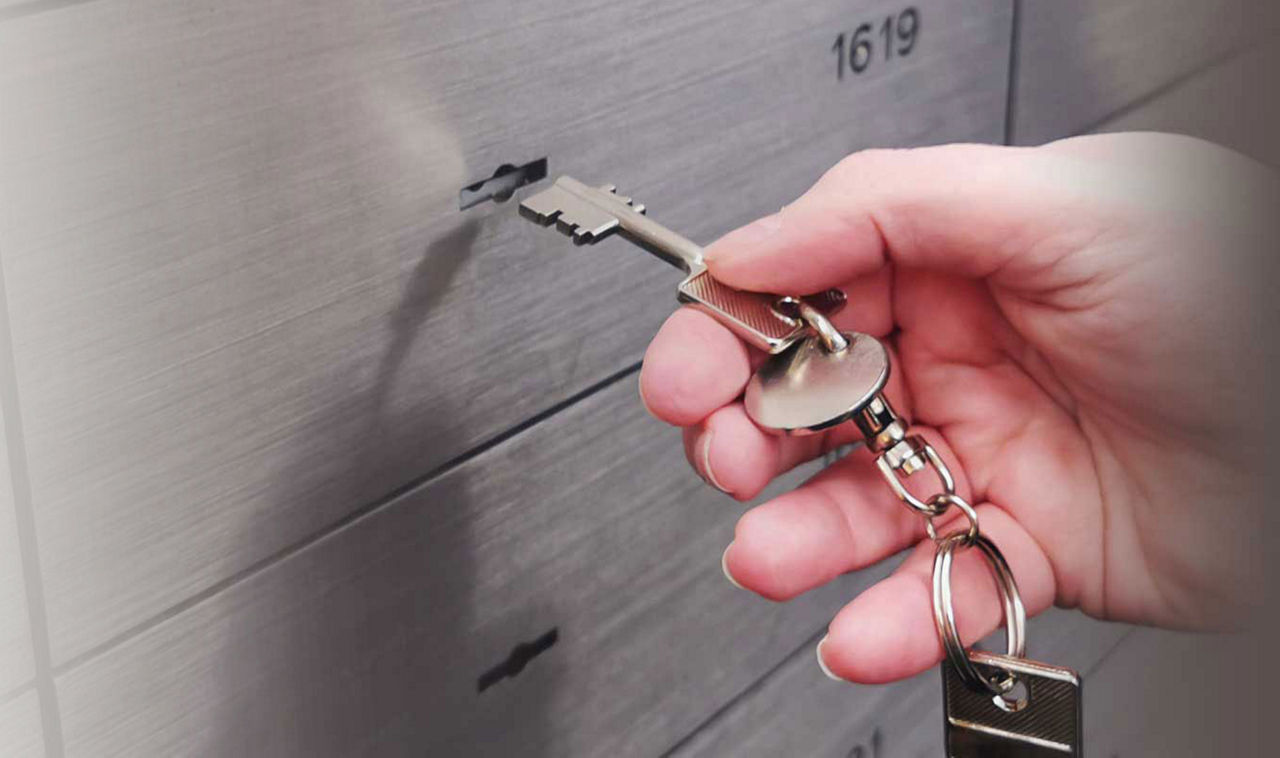 Günstiges Bankschließfach in bester Lage