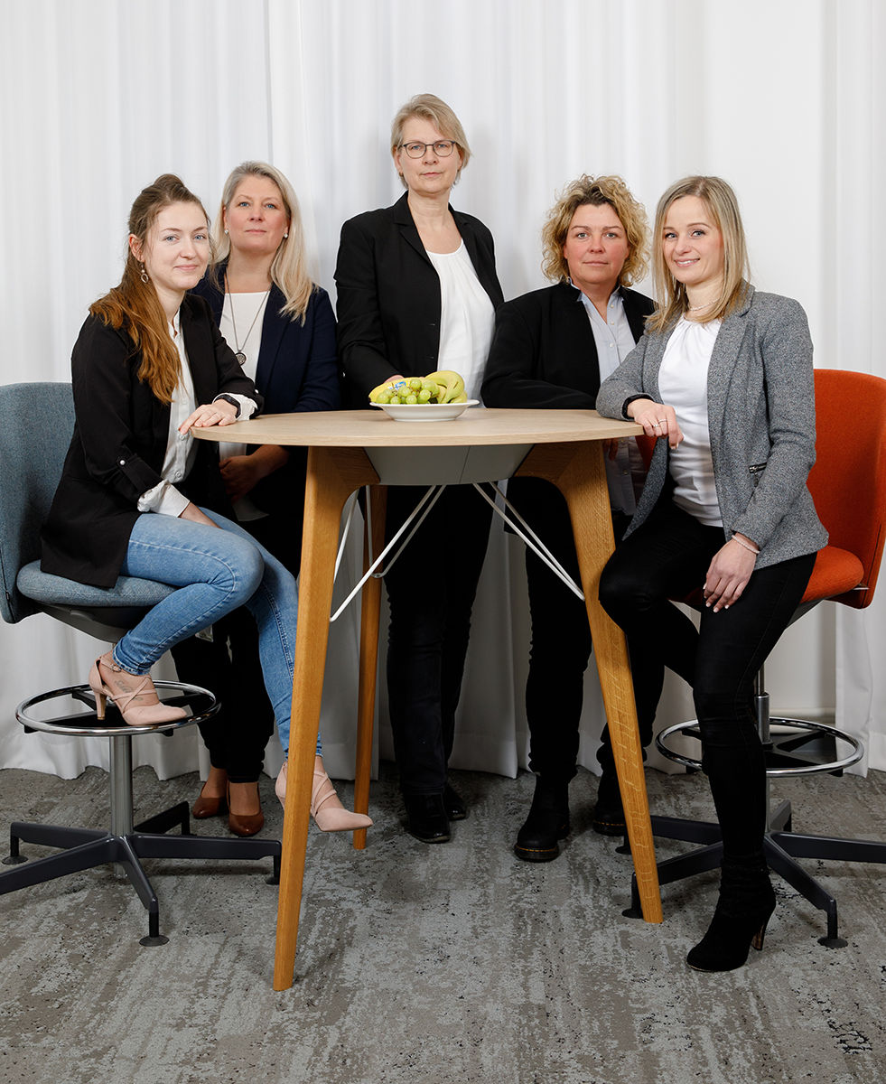 Gruppenbild der Mitarbeiter