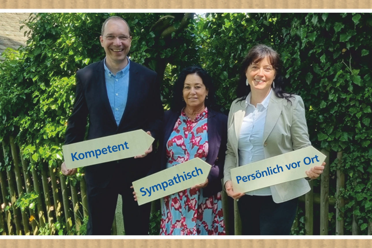 Unsere Versicherungsvertreter mit ihrem Angebot