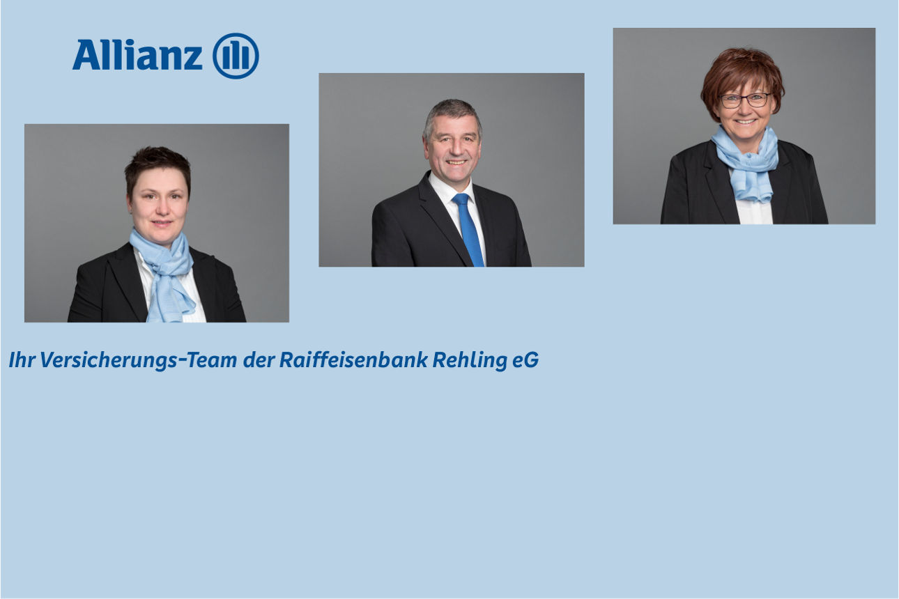Bilder unseres Allianz Mitarbeiter Teams