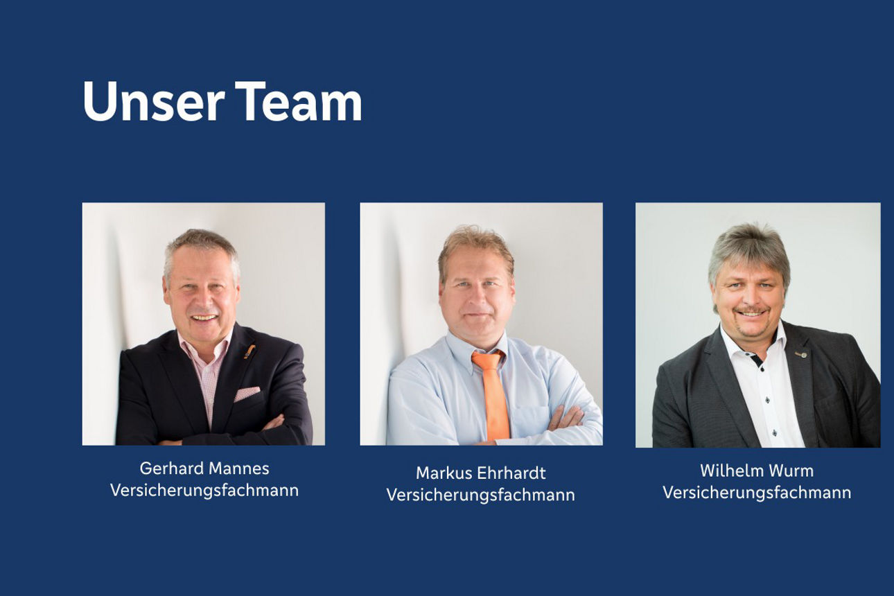 eine Gruppe von sechs Personen