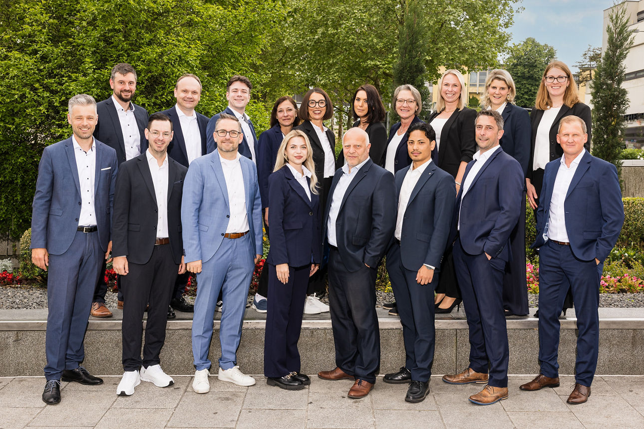Mitarbeiter des Versicherungsdienstes 