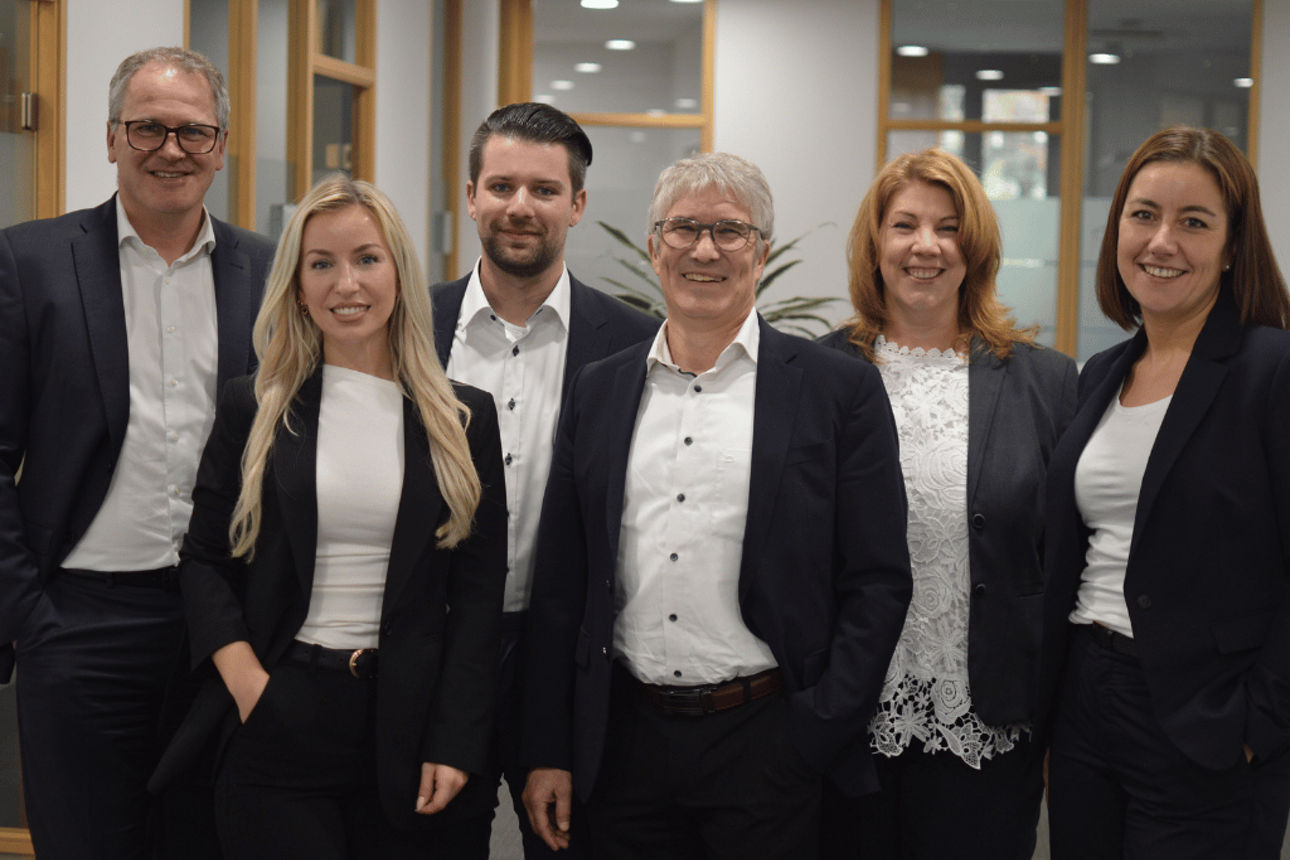 Teamfoto Versicherungsreferenten