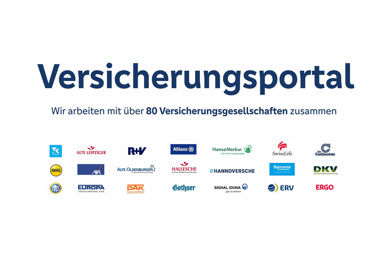 Bild mit unterschiedlichen Logos von Versicherungsgesellschaften