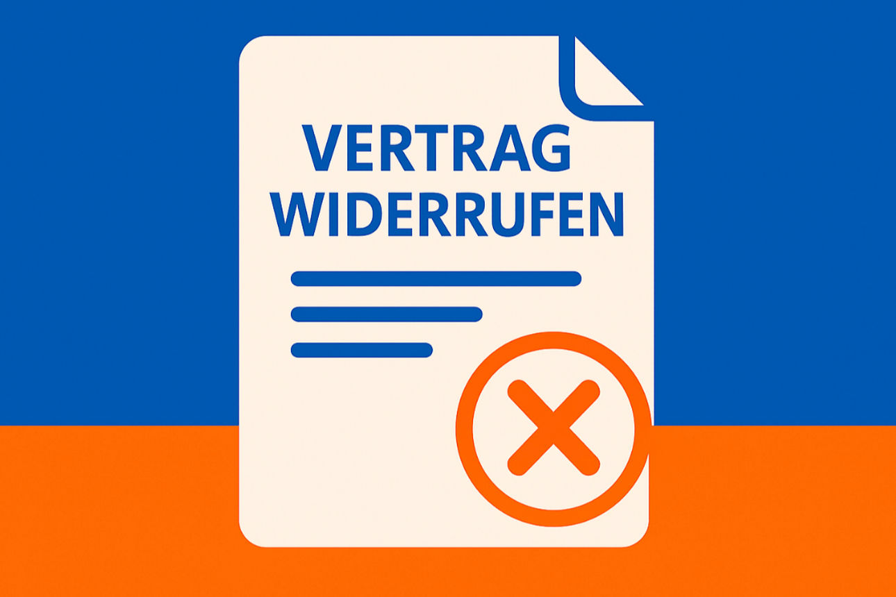 Vertrag widerrufen