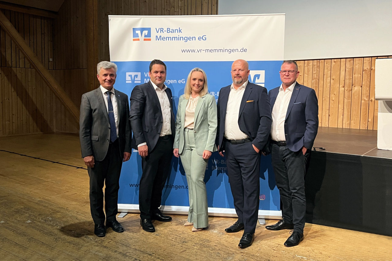 von links nach rechts: Bernhard Kerler, Florian Schuster, Kathrin Hartmann, René Schinke und Oliver Winter