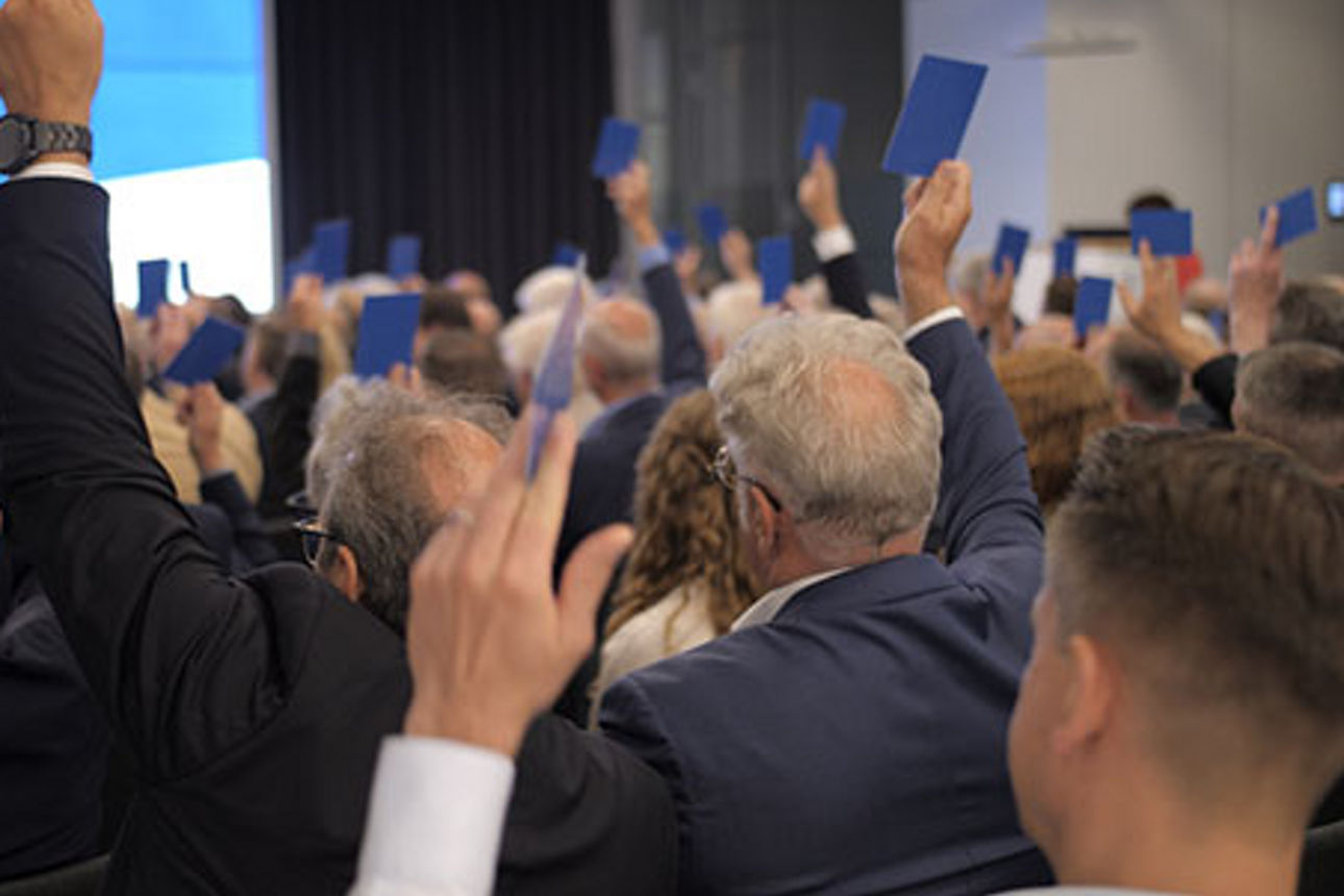 Foto unserer Vertreterversammlung