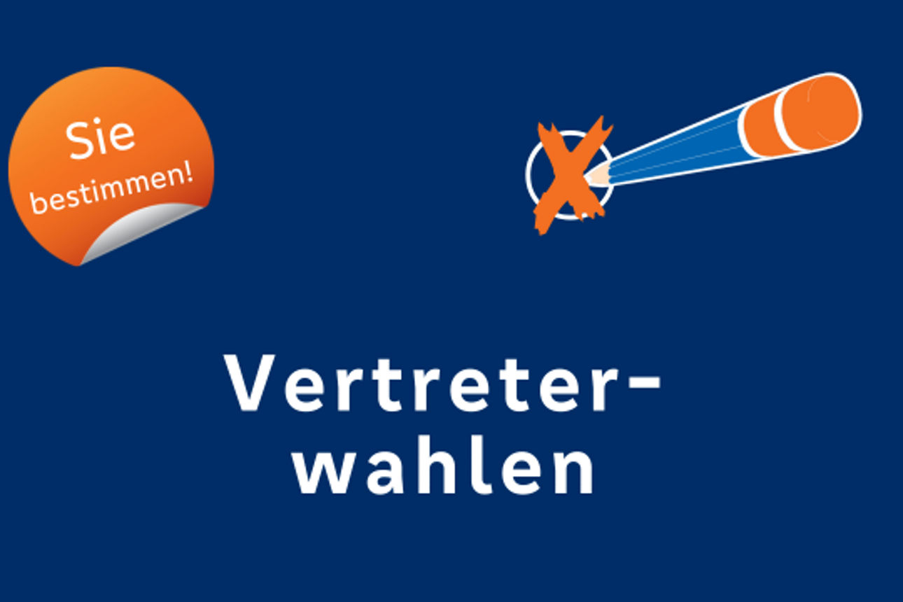 Vertreterwahlen - Sie bestimmen