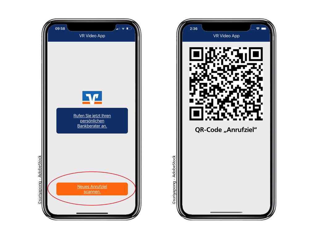 VideoApp-Service der Volksbank pur eG