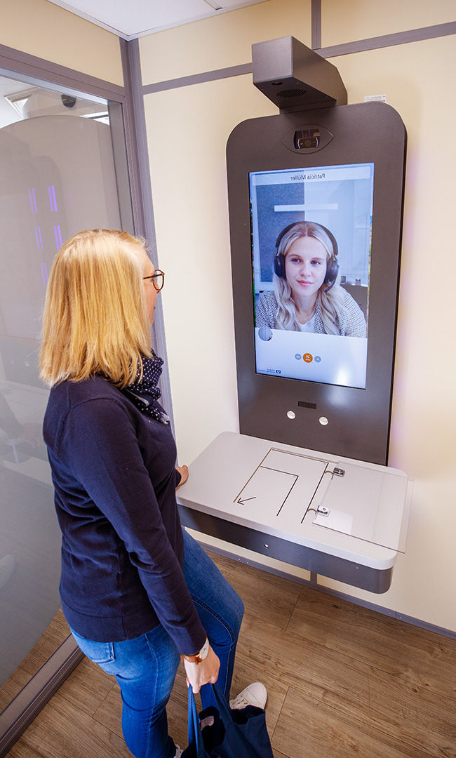 VideoService Bildschirm